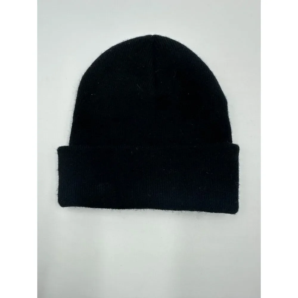 Fortnite Beanie Unisex OSFM Embroidered Graphic Logo Knit Hat Black